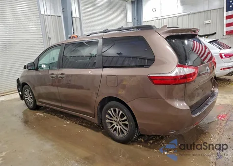 2019 Toyota Sienna Xle from USA, damaged, VIN 5TDYZ3DC2KS004680